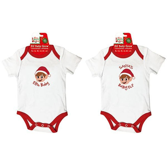 Embroidered Elf Baby Bodysuit (0 - 12 Months)