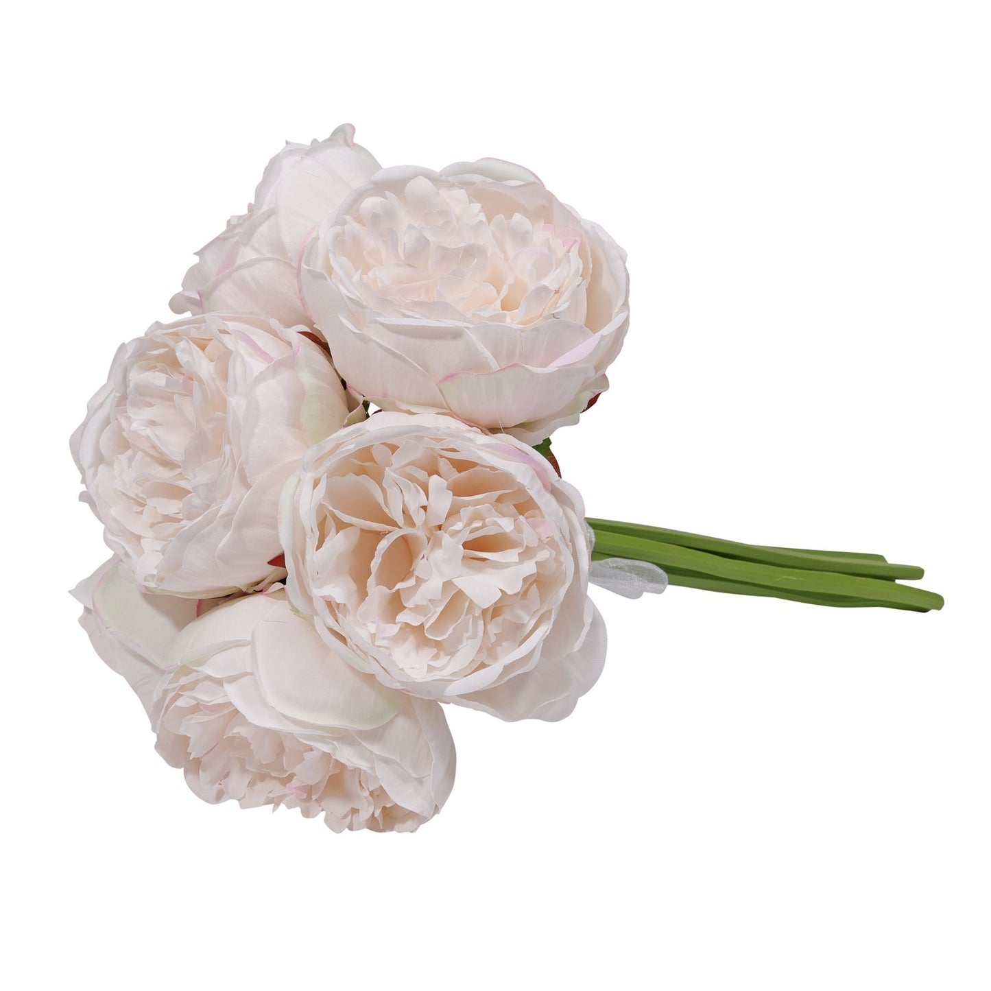 Aquitaine Peony Bunch Ivory 34cm (7 flowers)