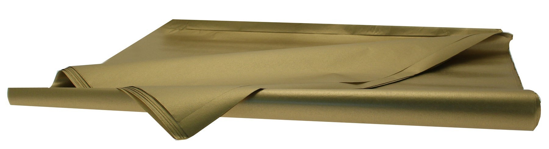 Metallic Gold Tissue Paper Pack x 100