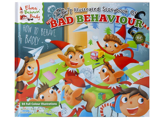  \&#039;Elfies Book Of Bad Behaviour\&#039; Hardback Book