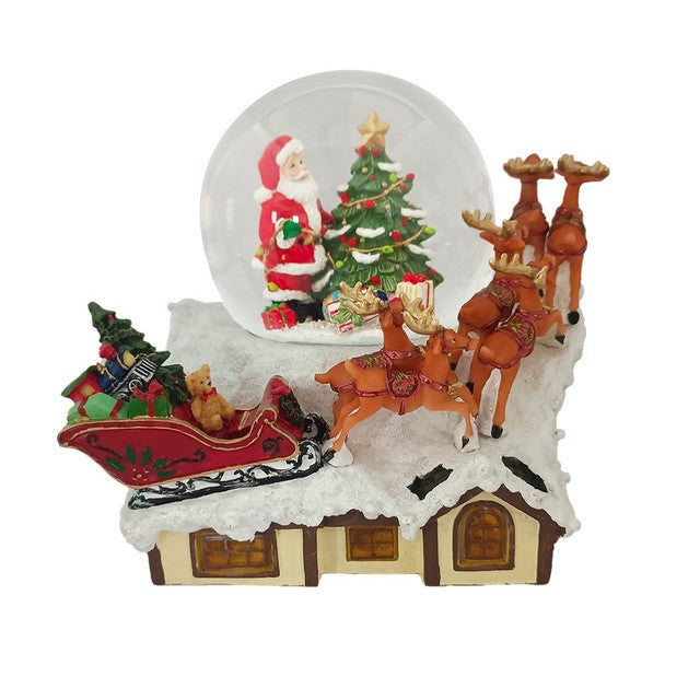 Christmas Scene Snowglobe (13.5cm)