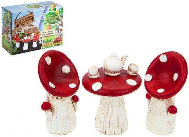 Secret Fairy Toadstool Tea Set for Two