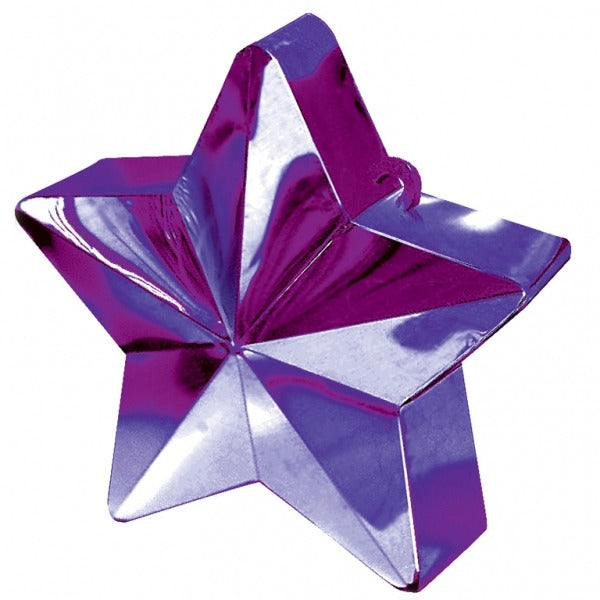 Purple Star Balloon Weight