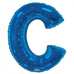 34&quot;  Letter Balloon - C - Blue