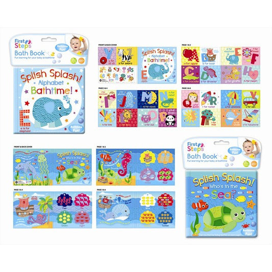 Splish Splash - Soft Baby Bath Book by First Steps