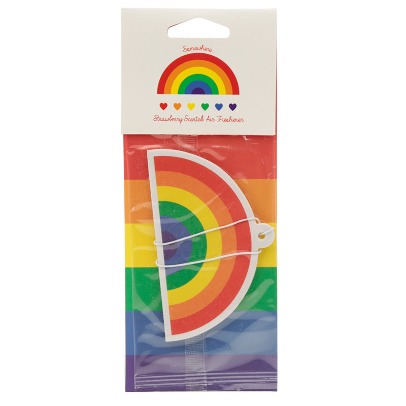 Somewhere Rainbow Strawberry Scented Air Freshener AIRF112-0