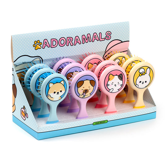 Small Shaped Hair Brush - Adoramals Pets BRU35-0