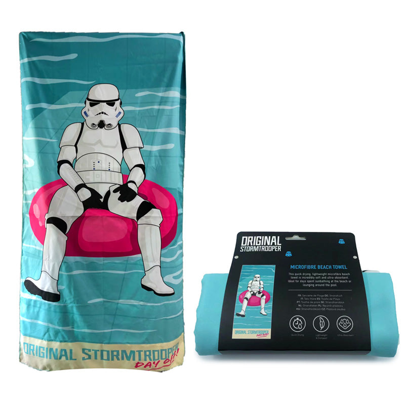 Microfibre Beach Towel - The Original Stormtrooper Pool Day Off BTOW07-0