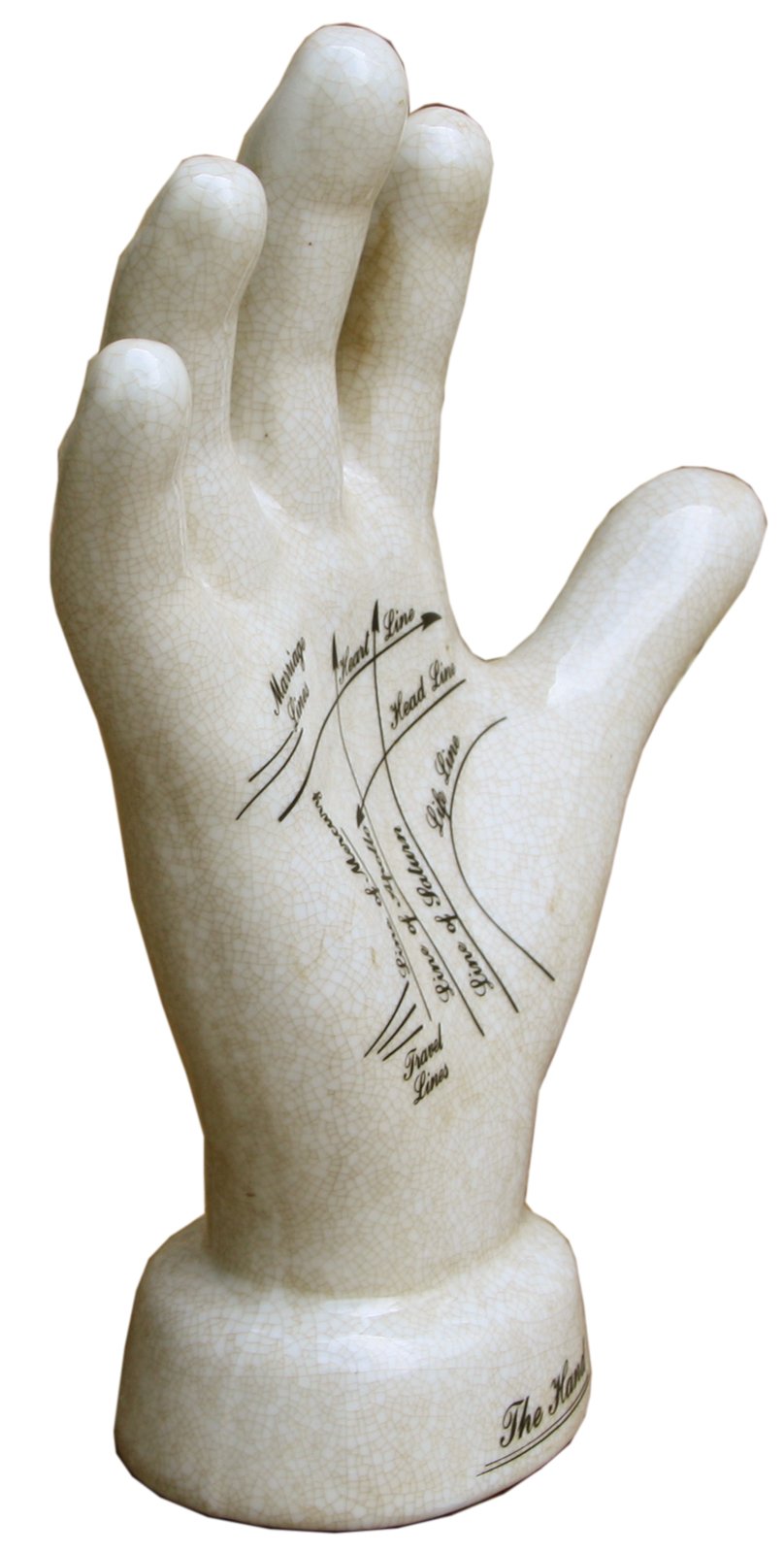 Ceramic Palmistry Hand 24cm-4