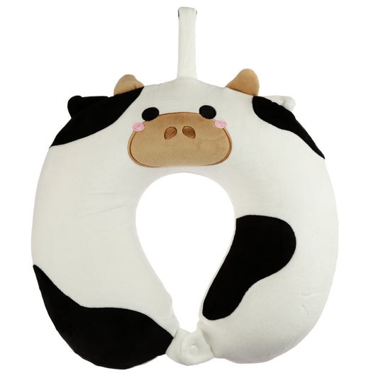 Cow Relaxeazzz Plush Memory Foam Travel Pillow CUSH240-0