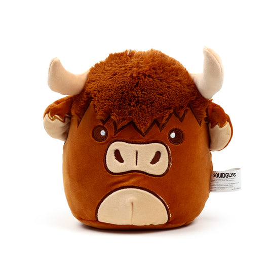 Squidglys Plush Toy - Highland Coo Cow CUSH373-0