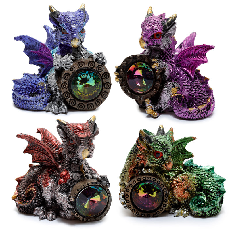 Elements Dragon - Gemstone Shield DRG545-0