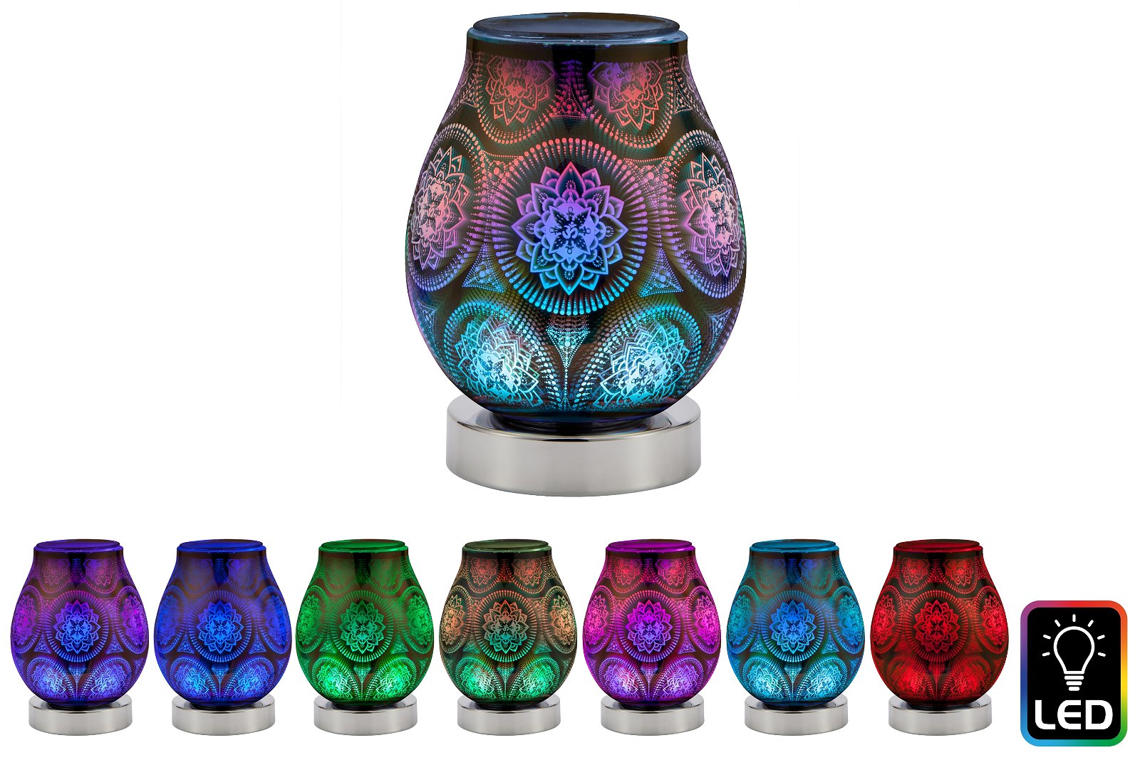 Mandala LED Oil Burner-0