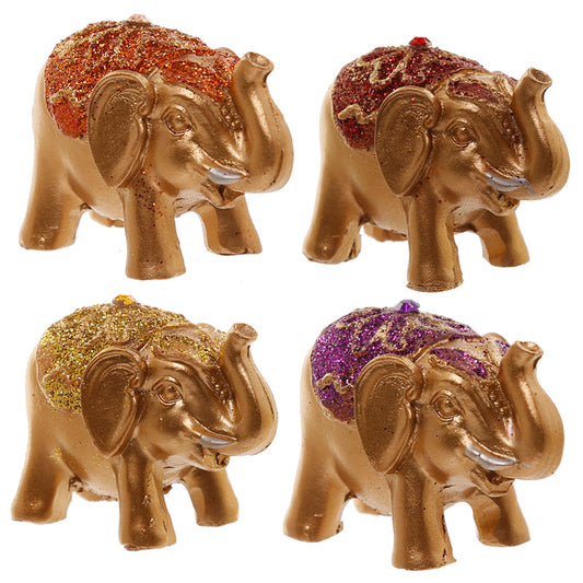 Cute Mini Collectable Glitter Elephant ELE09-0