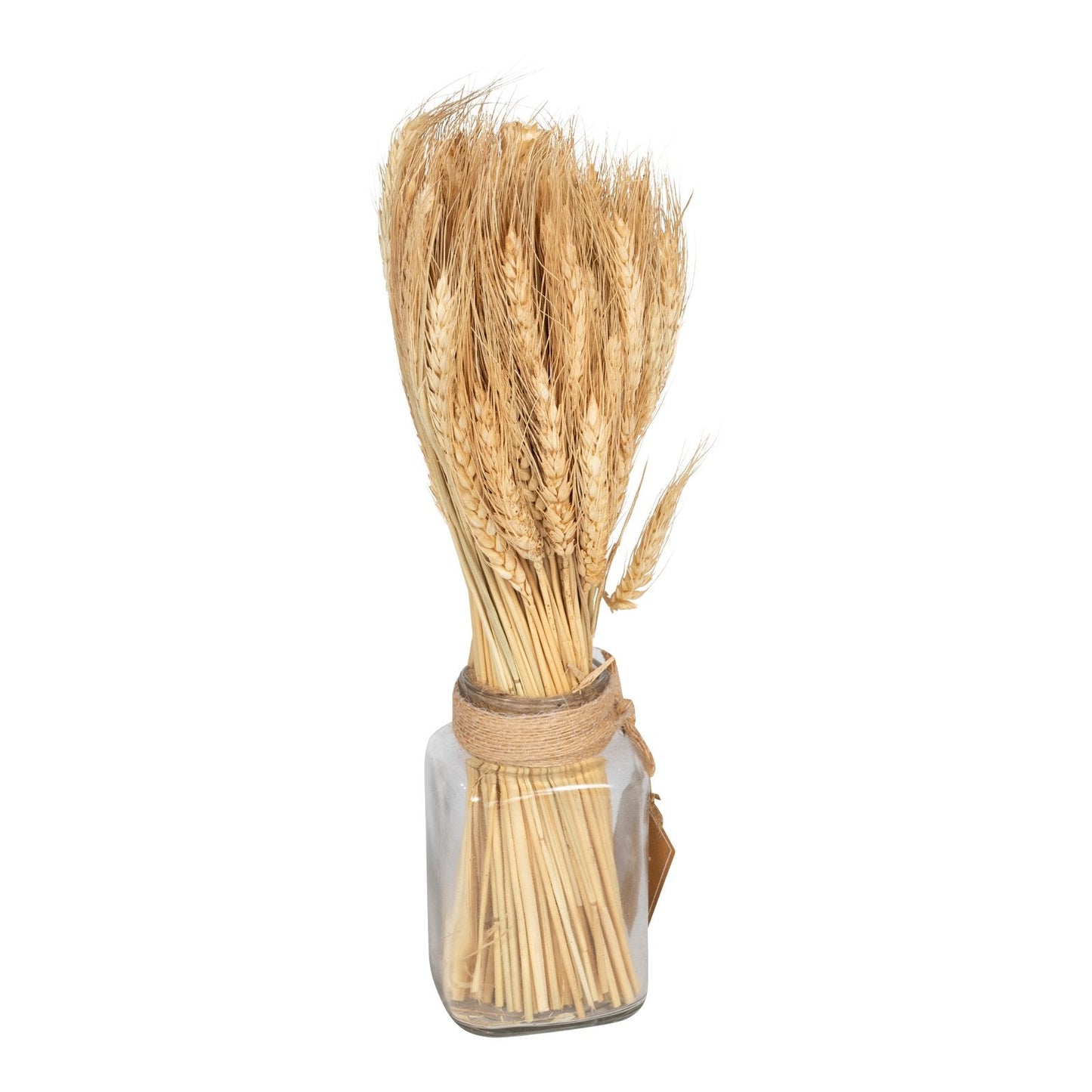 Dried Barley Bouquet in Glass Jar 40cm-0