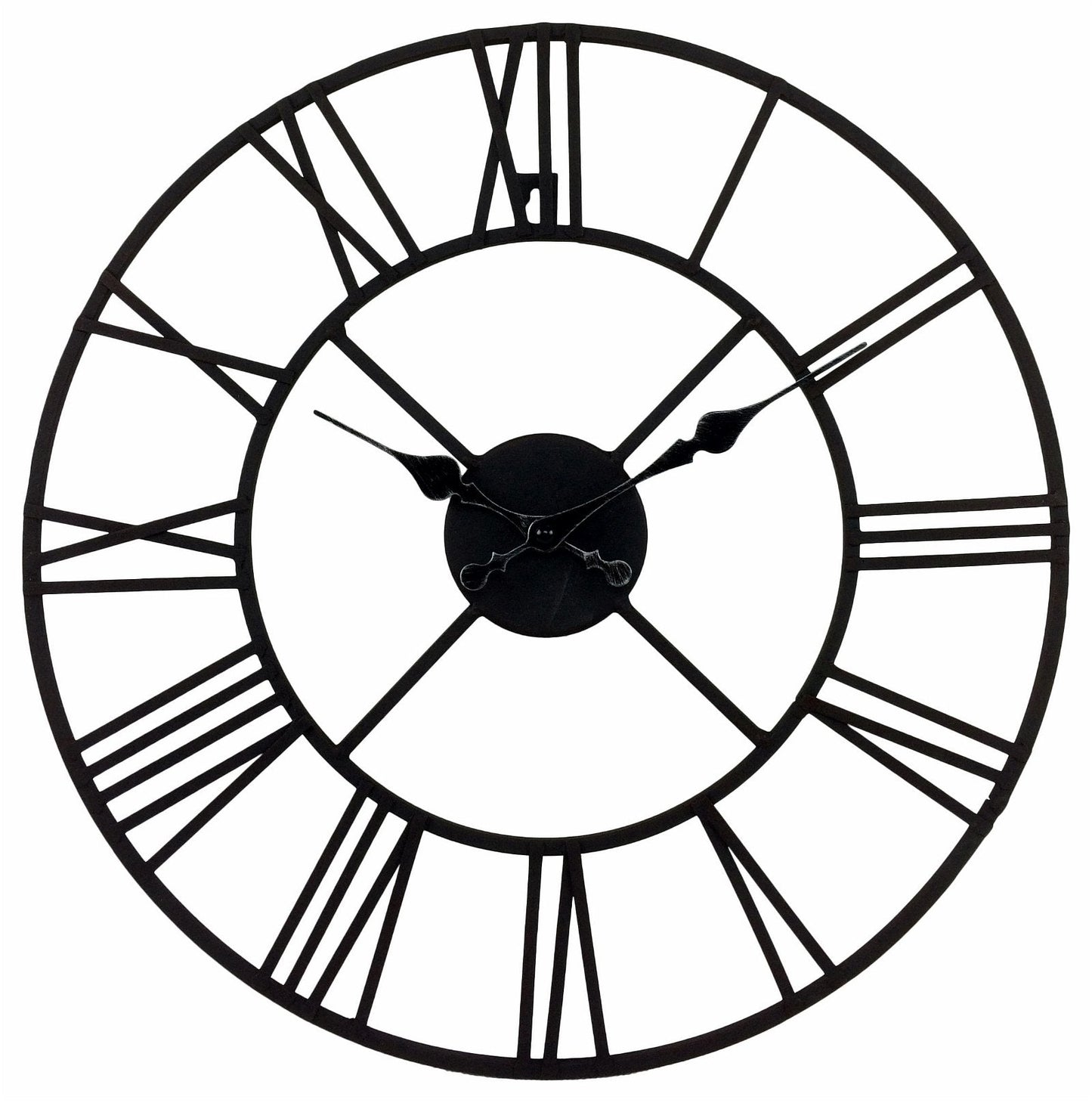 Metal Clock, Roman Numeral 40cm-0