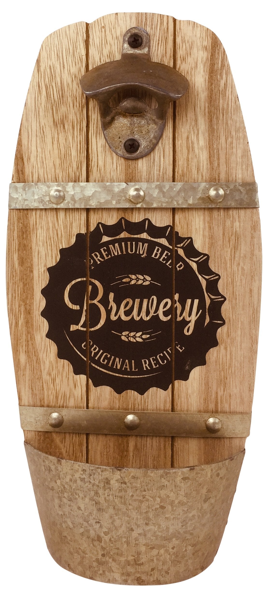 Wall Hanging Brewery Barrel Bottle Opener-0