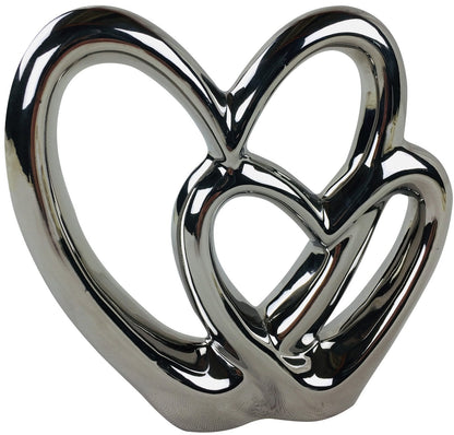 Double Heart Ornament 21cm-2