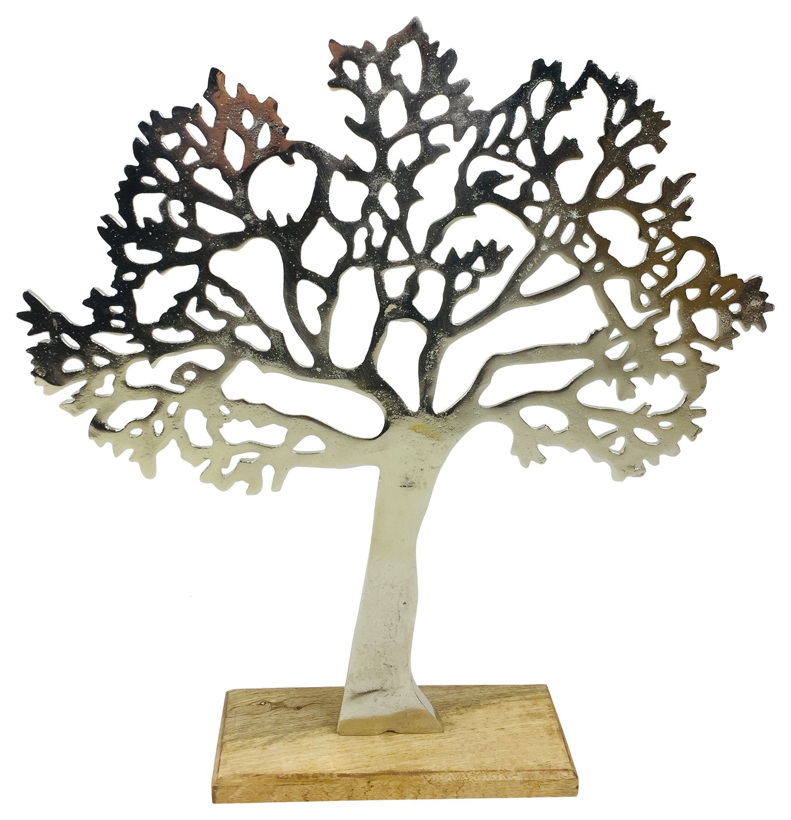 Large Silver Tree Ornament 42cm-2