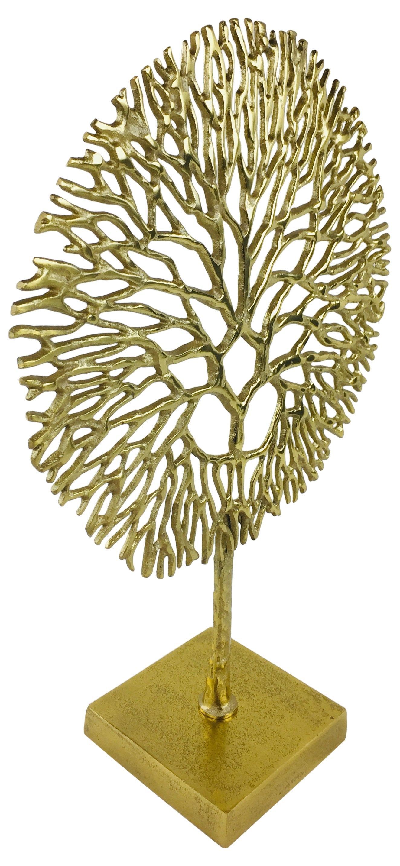 Gold Coral Sculpture-2