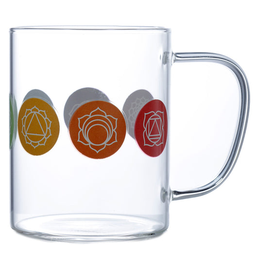 Glass Mug - Chakra GMUG02-0