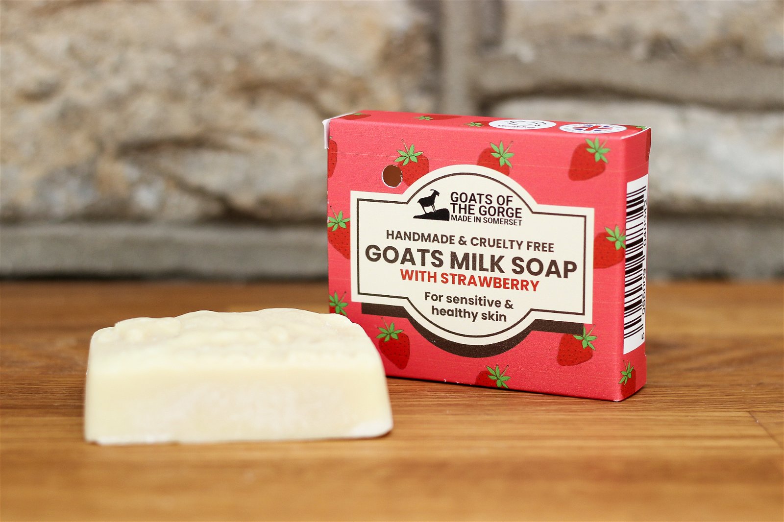 Goats Milk Soap Strawberry-0