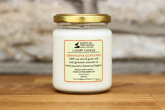 Goats Milk Geranium Candle-0