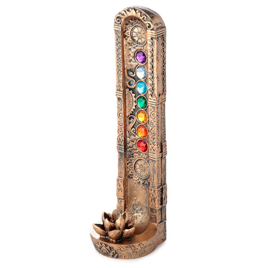 Decorative Vertical Incense Ashcatcher - Lotus Chakra INC834-0