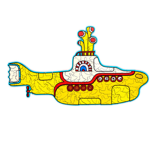 130pc Wooden Jigsaw Puzzle - The Beatles Yellow Submarine JIG13-0