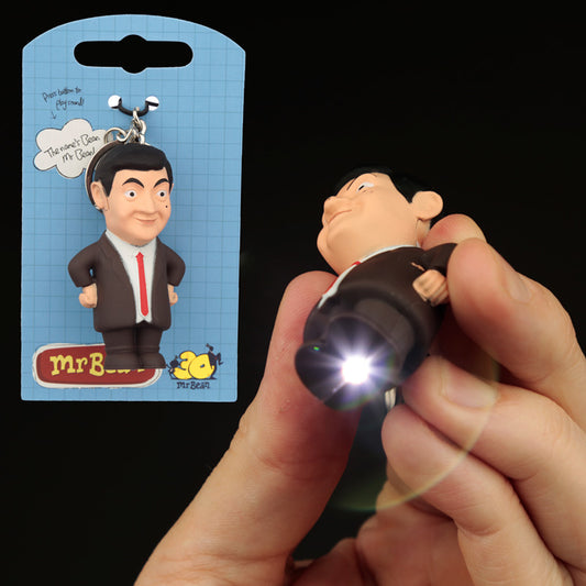 LED Light & Sound Keyring - Mr Bean KEY240-0