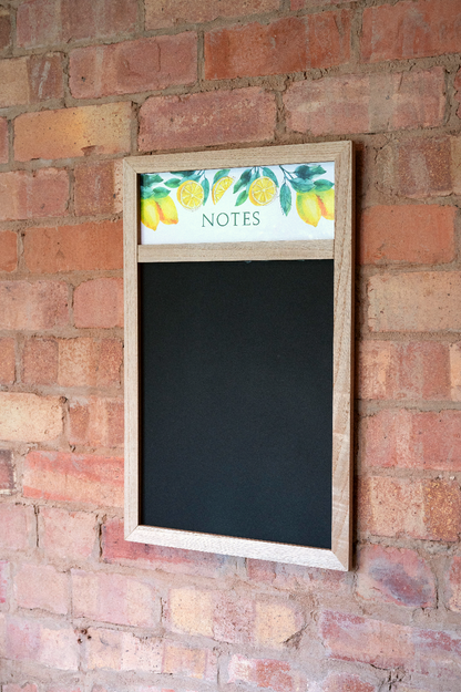 Chalkboard with Lemon Design-2