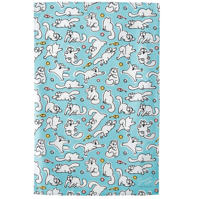 Cotton Tea Towel - Simon's Cat 2021 KITC147-0