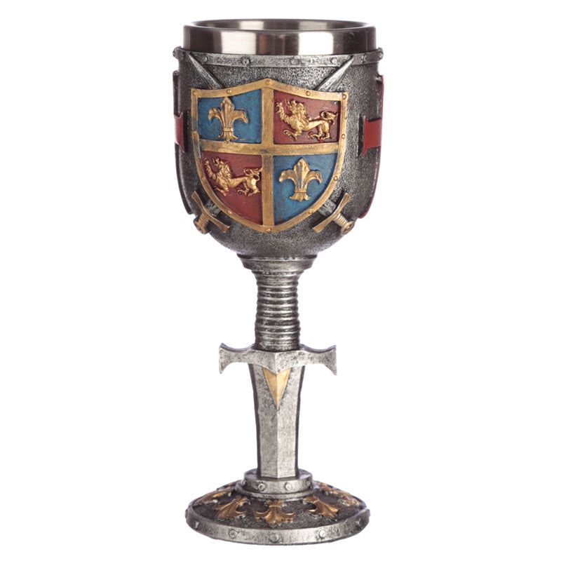 Collectable Decorative Coat of Arms Goblet KN188-0