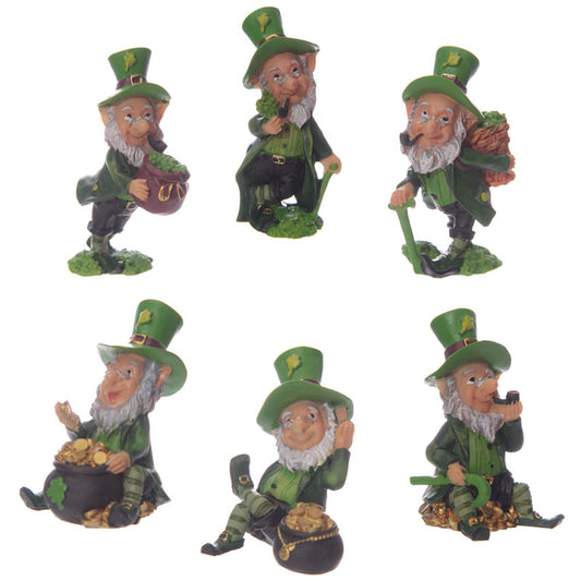 Fun Collectable Lucky Leprechaun Figurines LEPR01-0