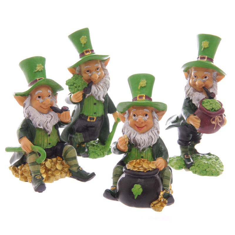 Fun Mini Collectable Leprechaun Figurines LEPR05-0