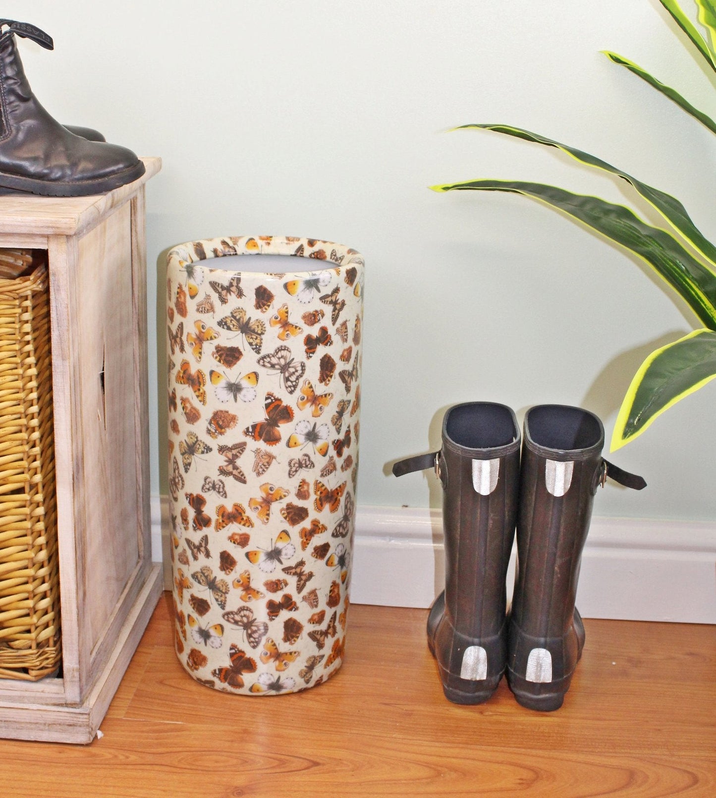 Umbrella Stand, Butterfly Design-1