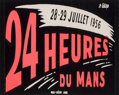 Vintage Metal Sign - 24 Heures Du Mans - Racing Poster-0