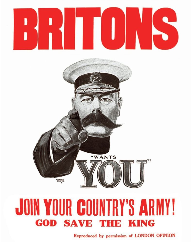 Vintage Metal Sign - Retro Propaganda - Join Your Country's Army-0