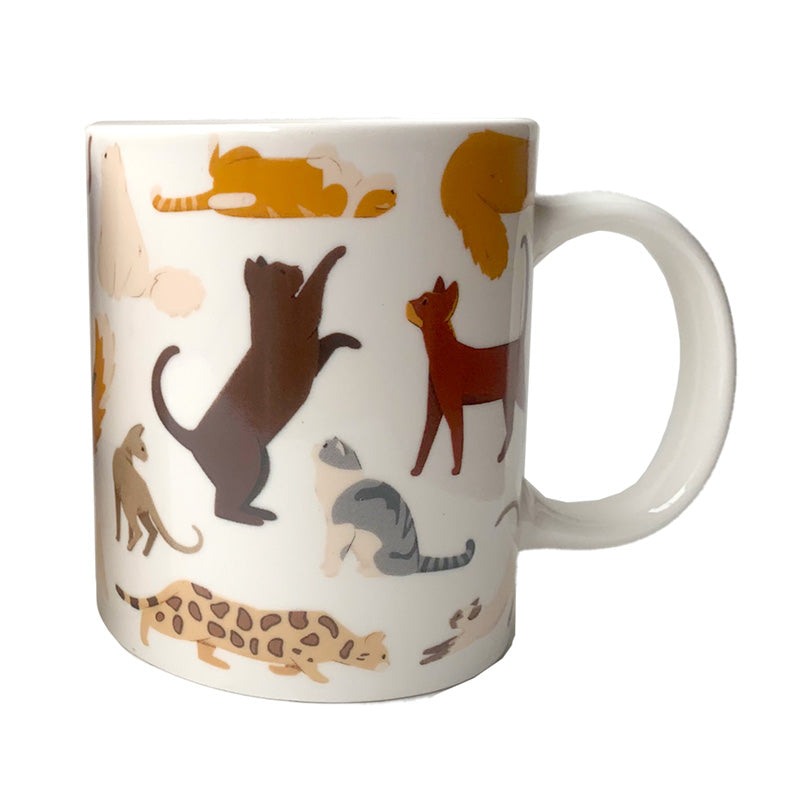 Collectable Porcelain Mug - Feline Fine Cats MUG437-0