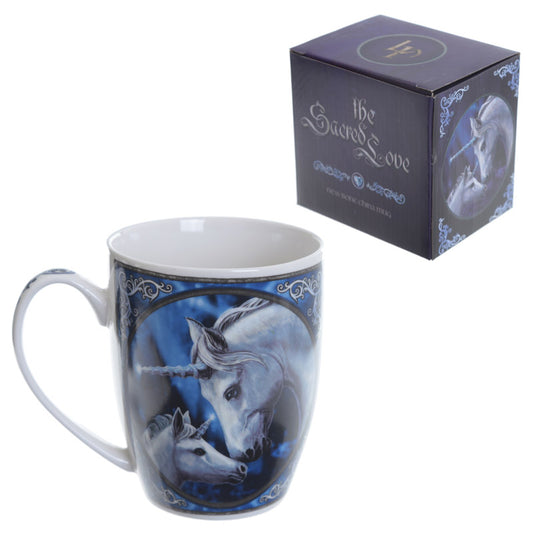 Fantasy Porcelain Mug - Unicorn and Foal MULP39-0