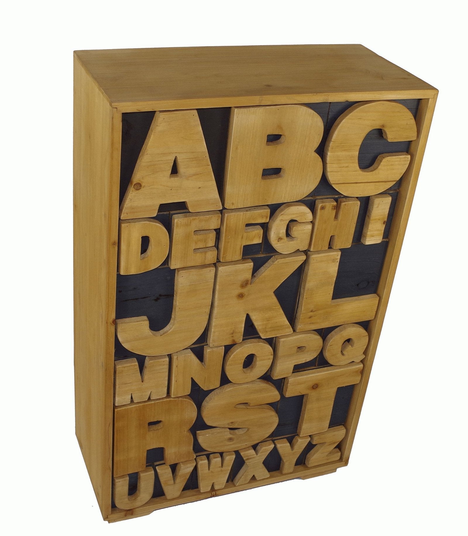 Alphabet Cabinet 54 x 26 x 89cm-0