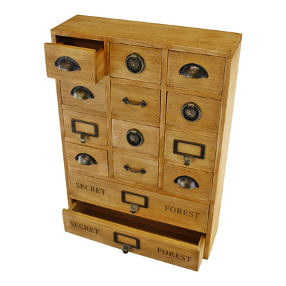 14 Drawer Storage Unit, Trinket Drawers-4