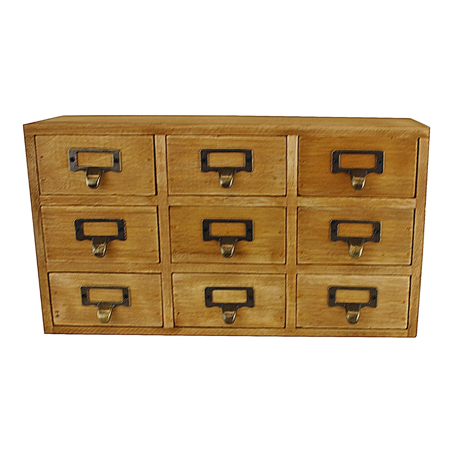 9 Drawer Triple Level Small Storage Unit, Trinket Drawers-0