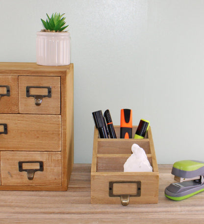 Wooden Desk Tidy-1