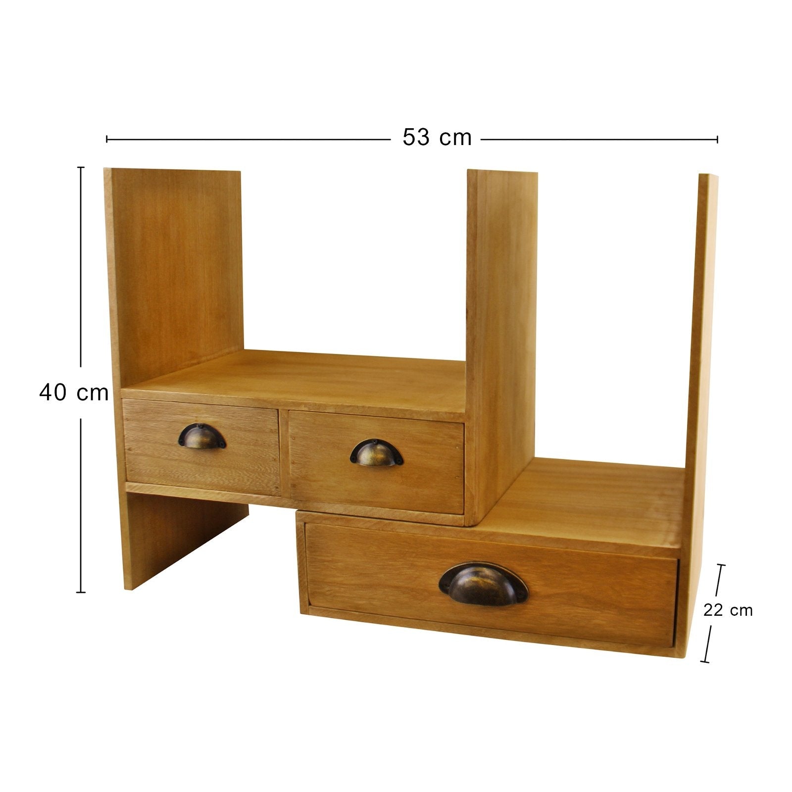 Wooden Desktop Storage Unit-2