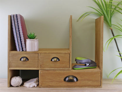 Wooden Desktop Storage Unit-1