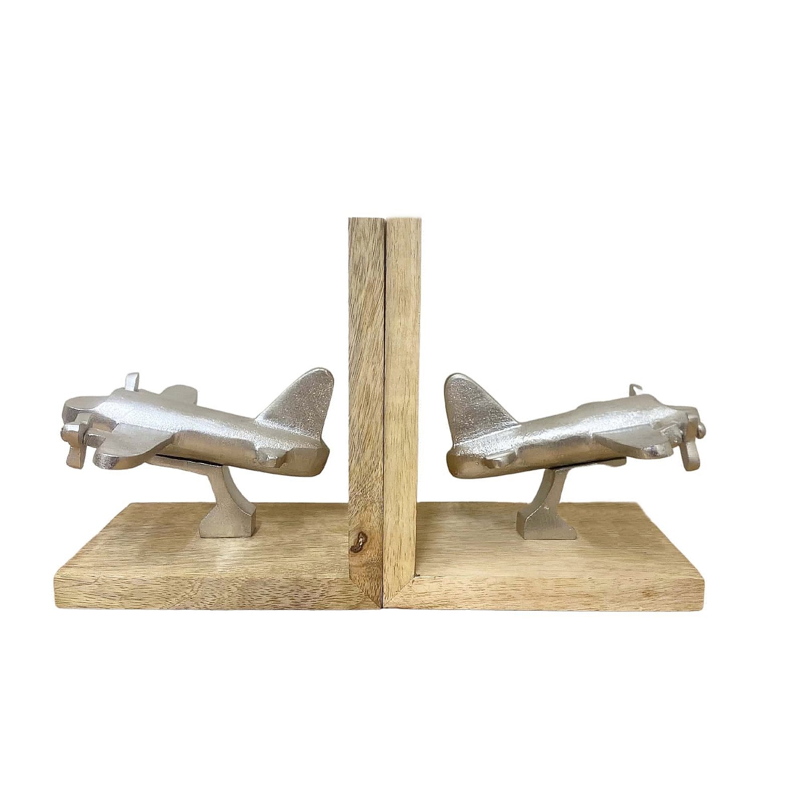 Set of Two Aeroplane Bookends-0