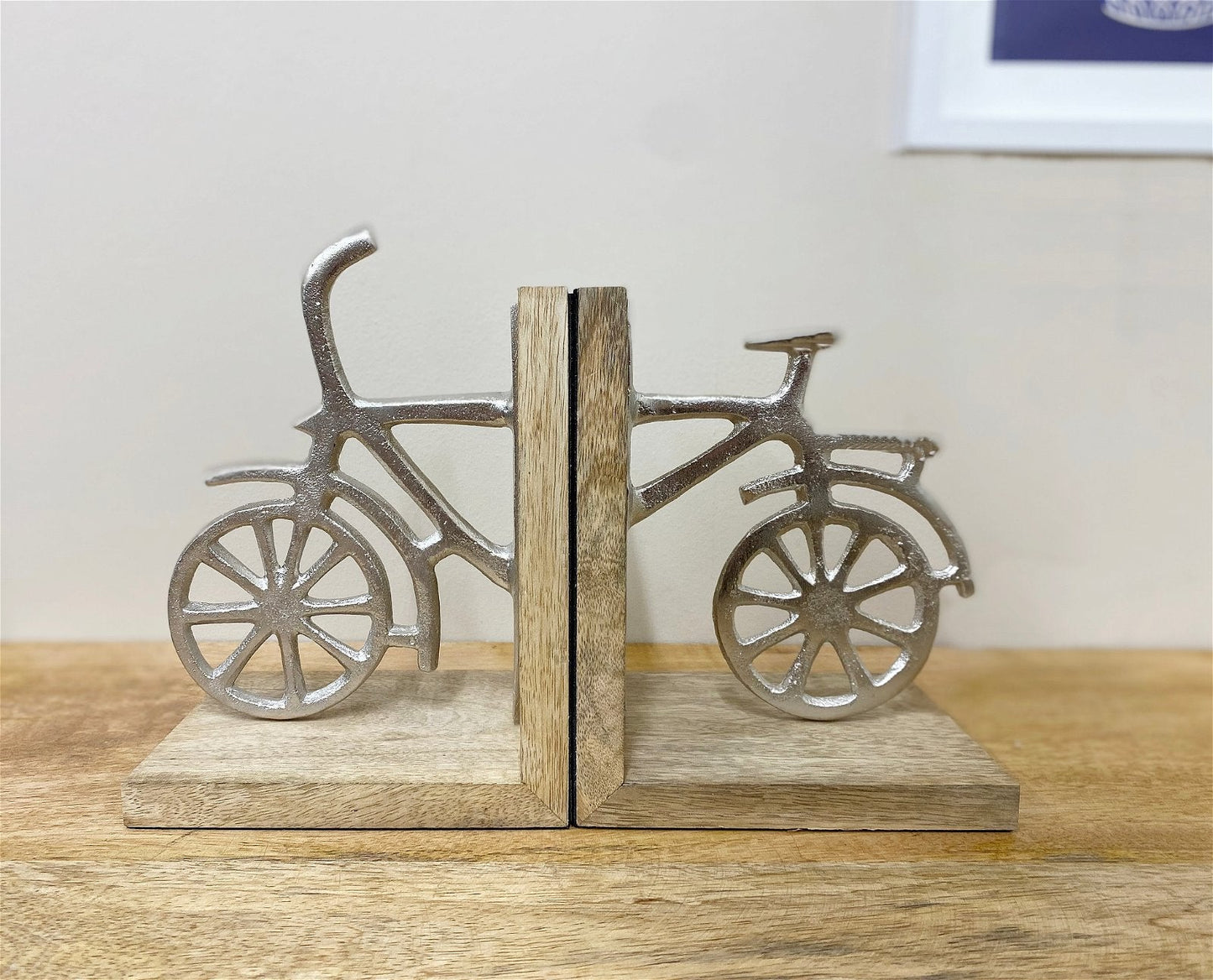 Set of Two Bicycle Bookends-3