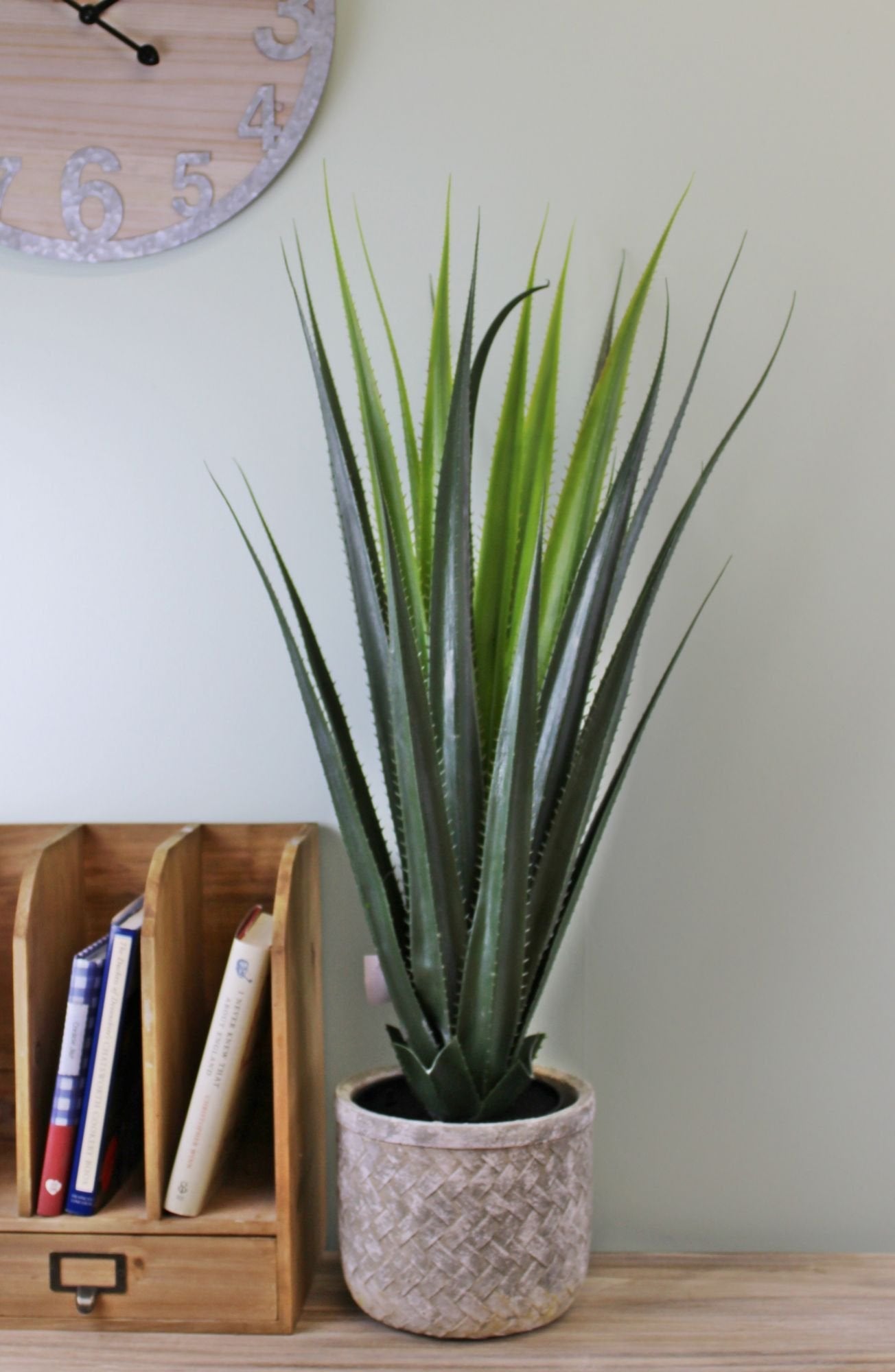 Artificial Aloe Vera Plant, 80cm-1