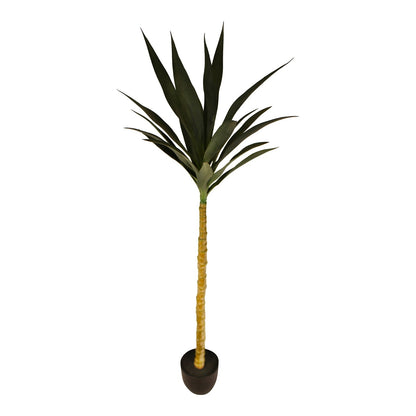 Artificial Single Trunk Yucca Tree, 130cm-3